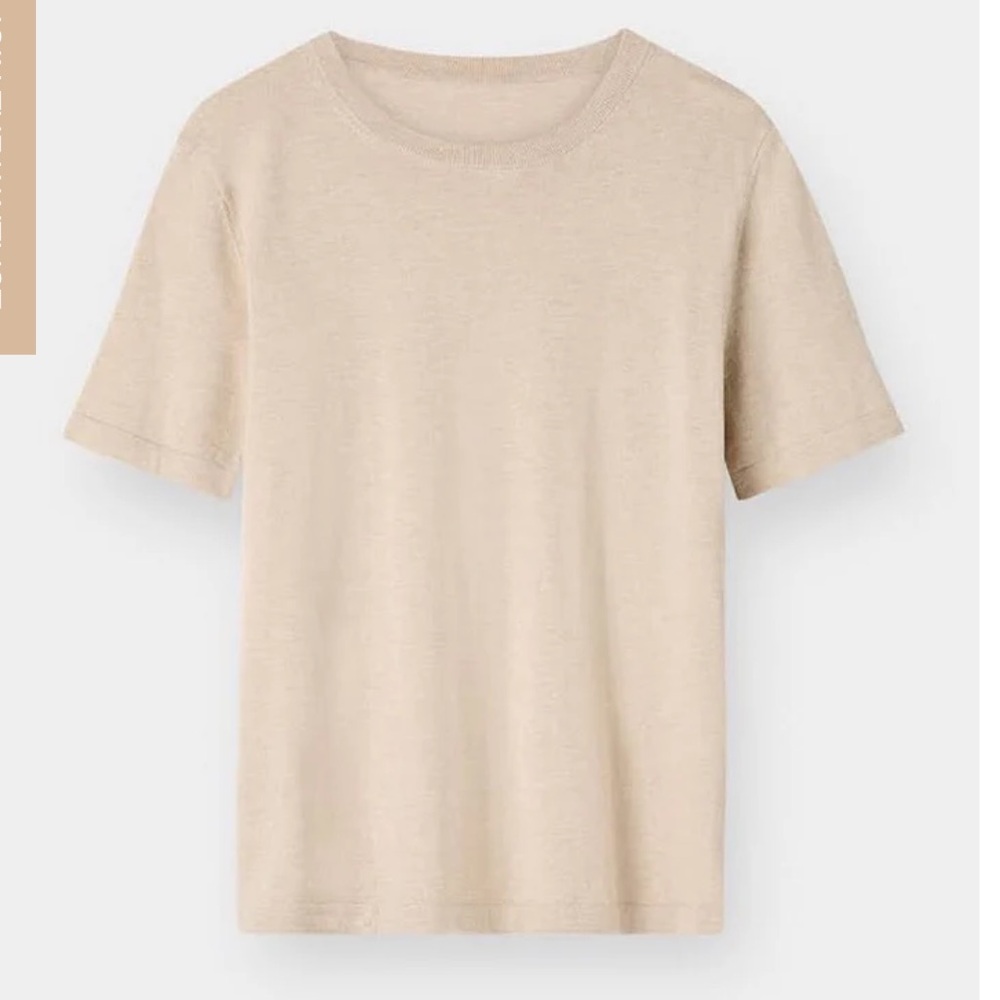 The Curated The Classic Tee in Sandstone